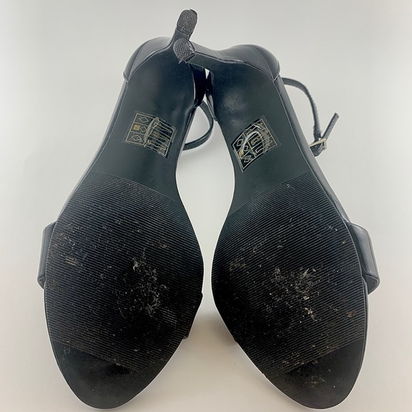 Black sandal pumps with ankle strap - size 38.5 - Picture 4 of 9